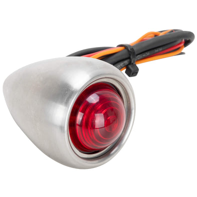 Prism Supply Co. Stainless Steel Bullet Tail Light - Weld-On
