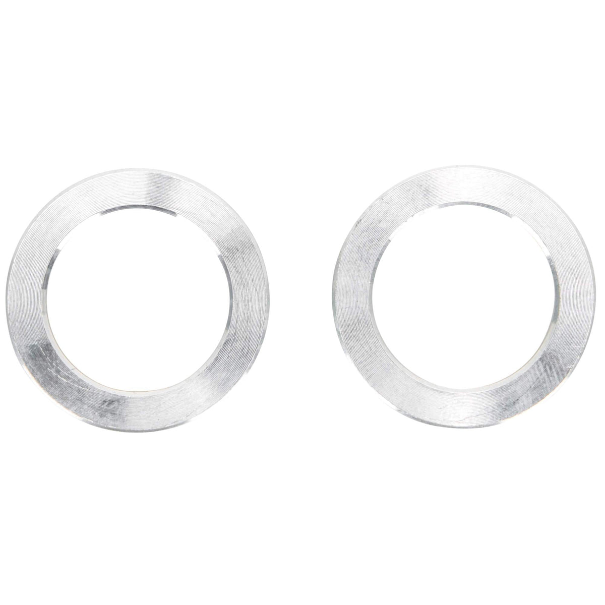 Lowbrow Customs 3/4 inch ID x 1/8 inch Long Aluminum Motorcycle Wheel Axle  Spacers - Pair