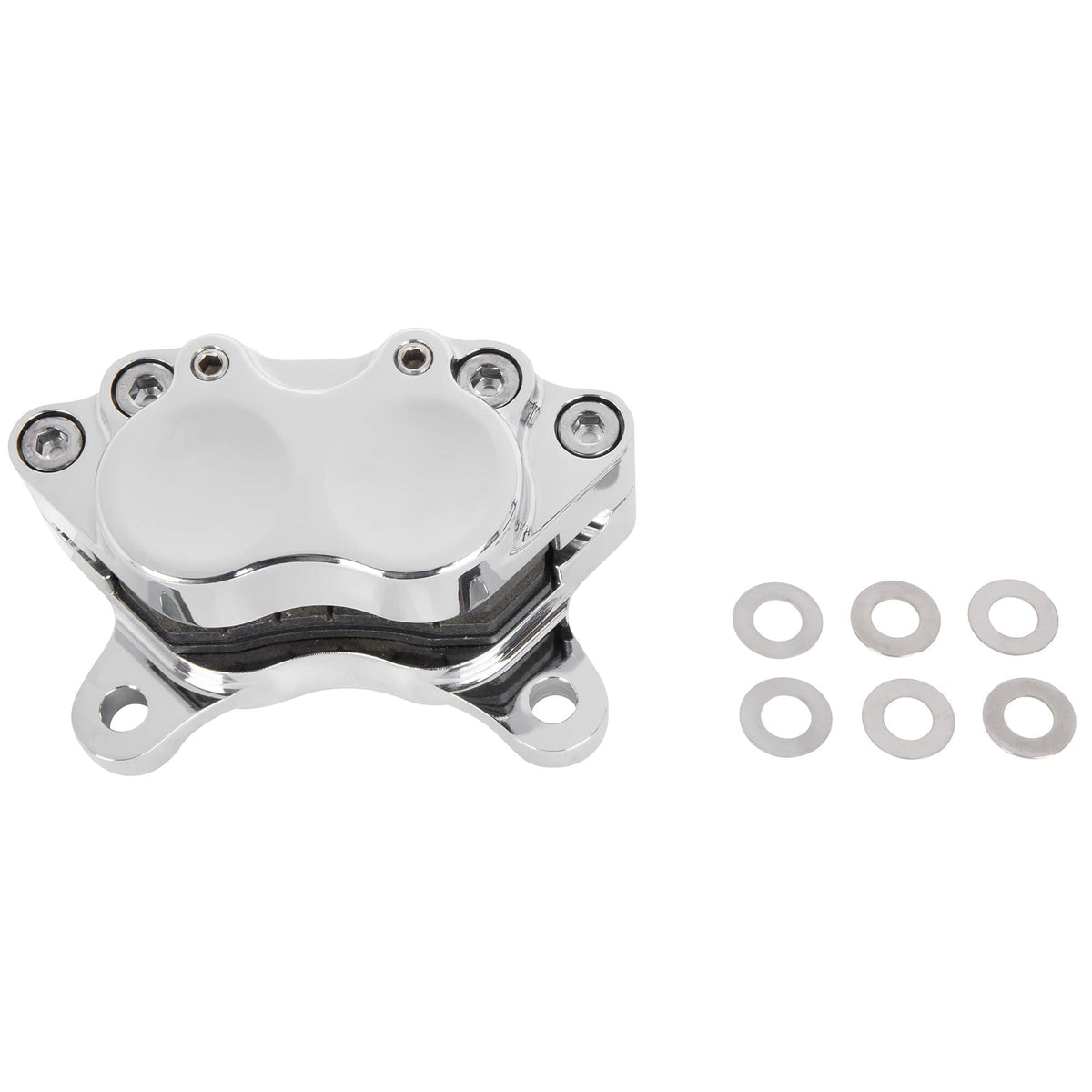 Four Piston Brake Caliper - Chrome