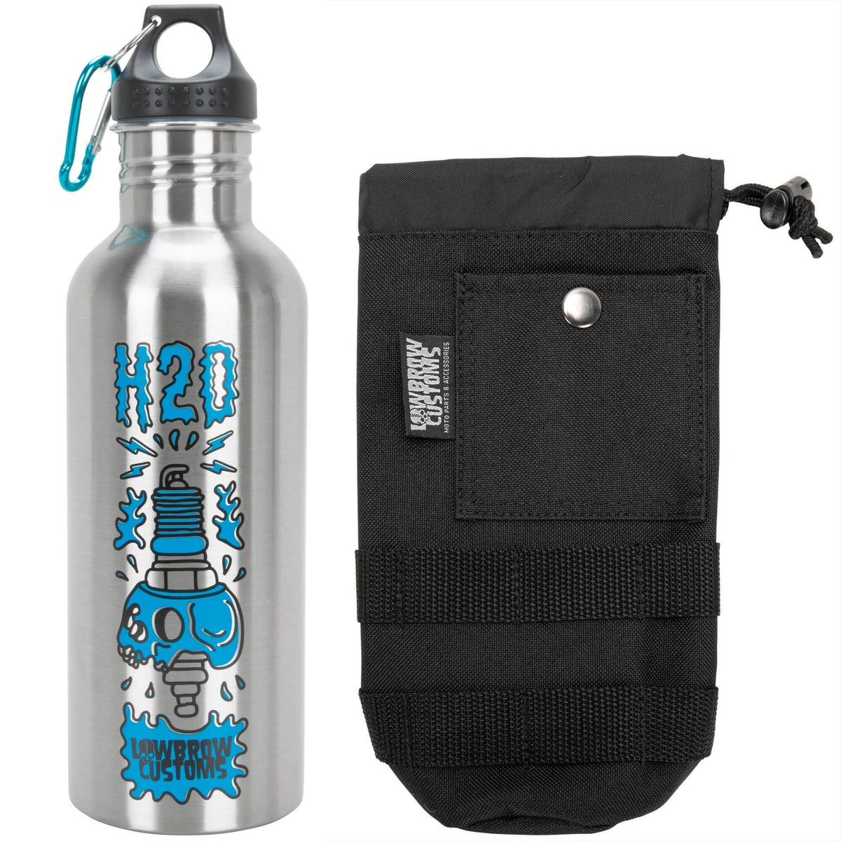 Lowbrow Customs Lowbrow Stainless Steel 1 Liter Water Bottle