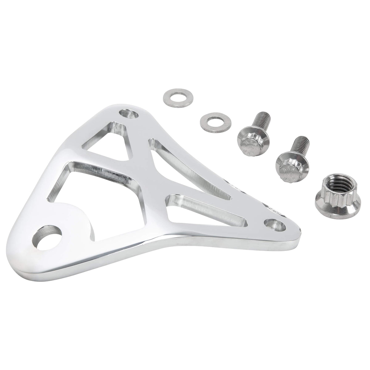 Bare-Bones Headlight Mount for 39mm Harley-Davidson Front Ends - Chrome