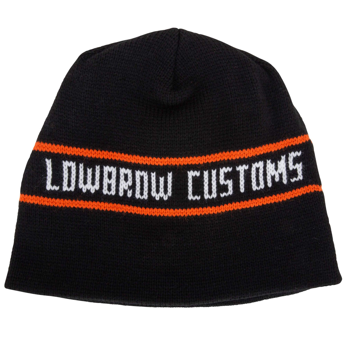 Lowbrow Customs Motor Company Knit Beanie Hat