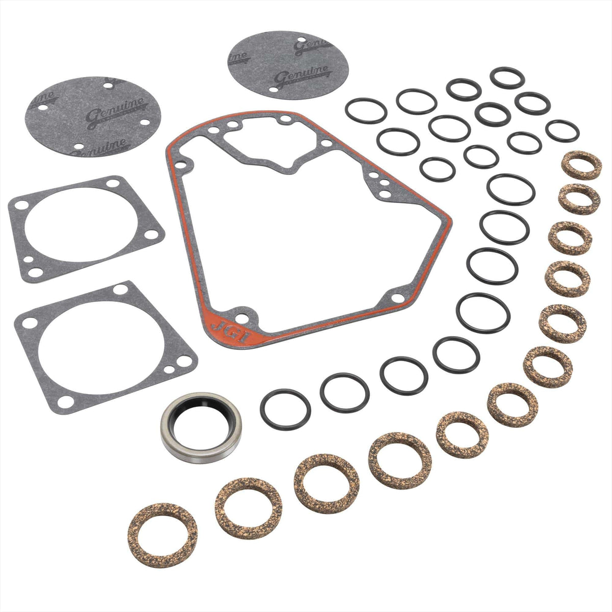 Cam Change Gasket Kit with Metal Cam Cover Gasket - 1970-92 Harley-Davidson  Big Twin