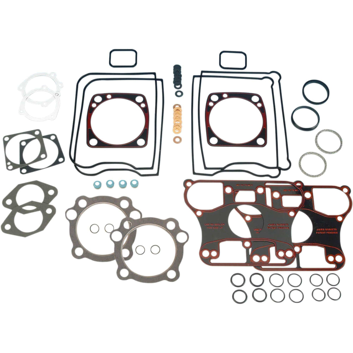 Complete Rocker Cover Gasket Kit 1984-1991 Harley-Davidson Evo Big Twin