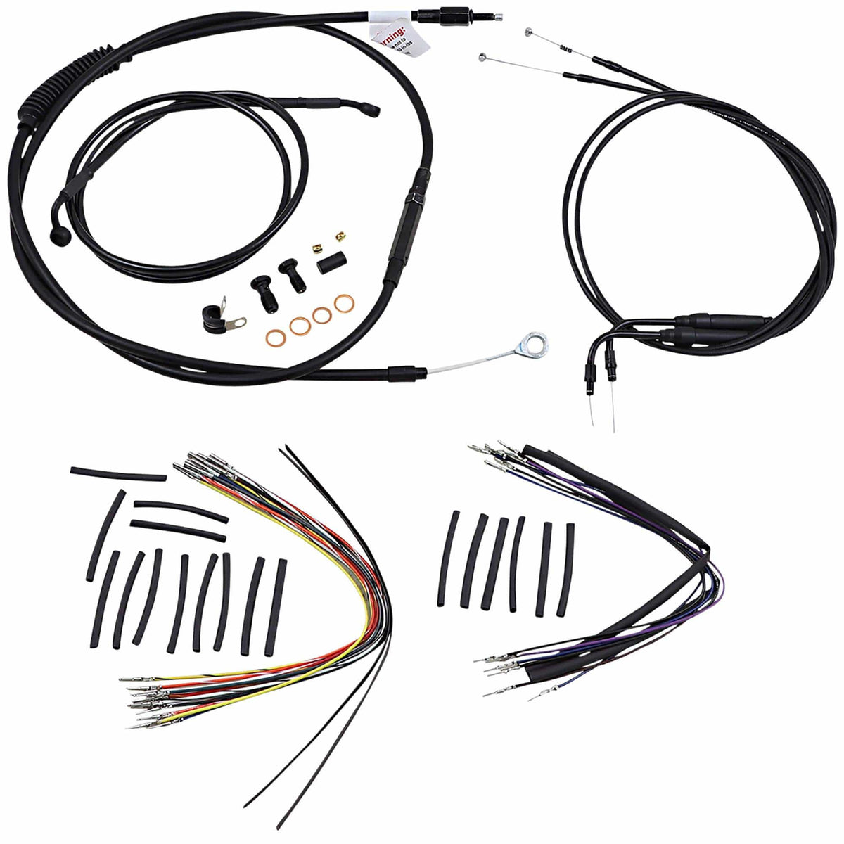 Complete Handlebar Cable/Brake Line Kit for 14