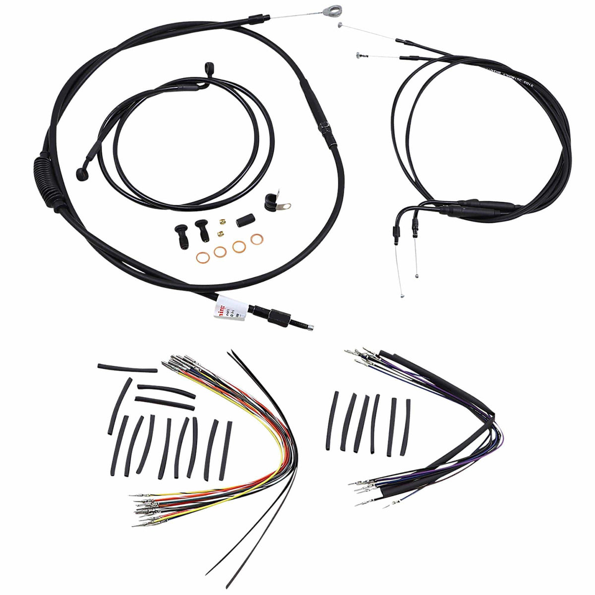 Complete Handlebar Cable/Brake Line Kit for 16