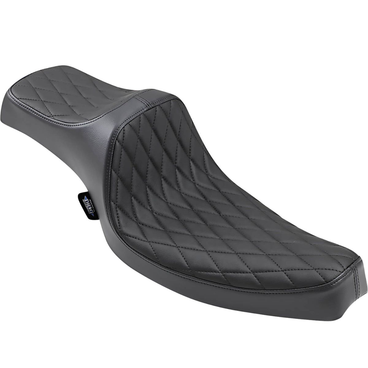 Predator III 2-Up Seat - Double Diamond - 1957-78 Harley-Davidson Sportster  XL