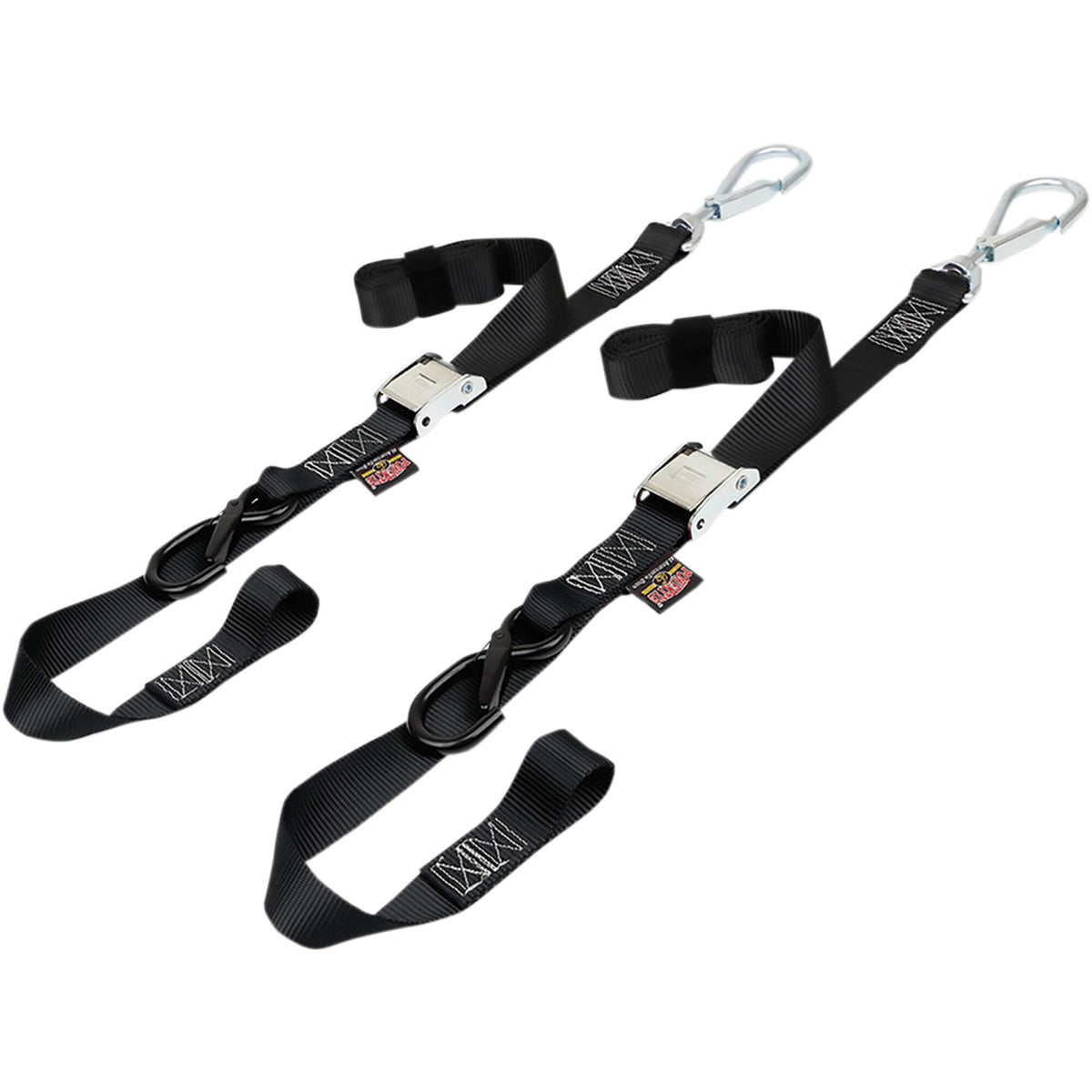 Powertye Cam Tie Downs With Soft Straps 15 Black Lowbrow Customs