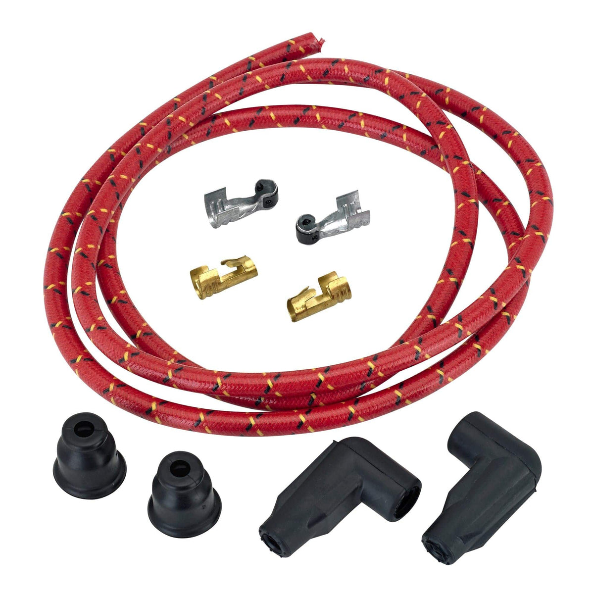 8mm Spark Plug Wire Cable Set For Wire Core Suppression 90 Degree