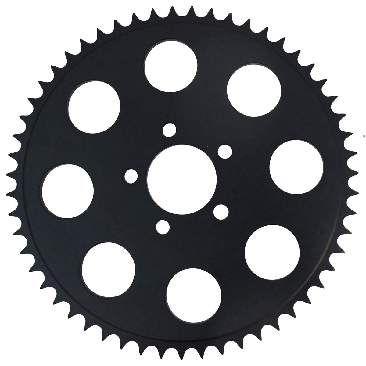 Replacement Chain Conversion Black Sprocket - 52 Tooth - Harley Sportster  2000-up Dyna 06-up