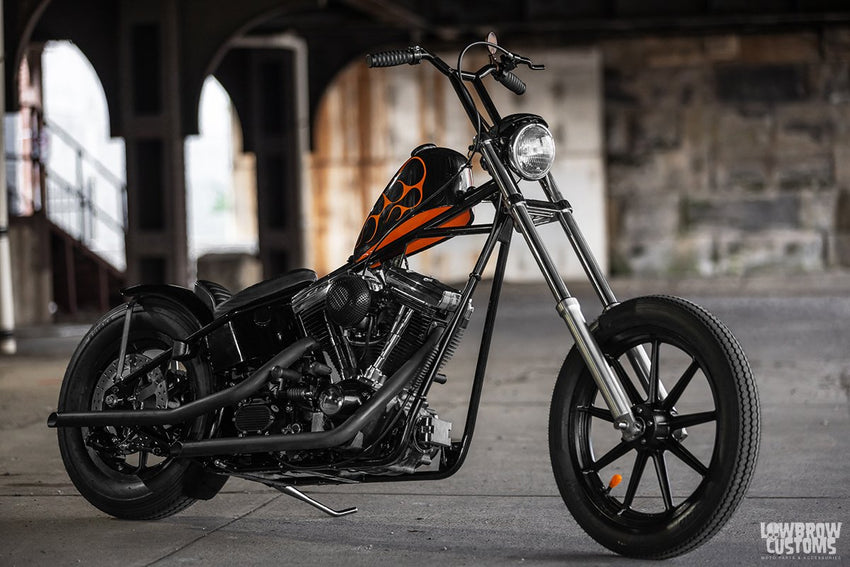 Meet Dan Dellostritto of Death Co. Choppers and His 1990 Harley-Davidson EVO Big Twin Number 1