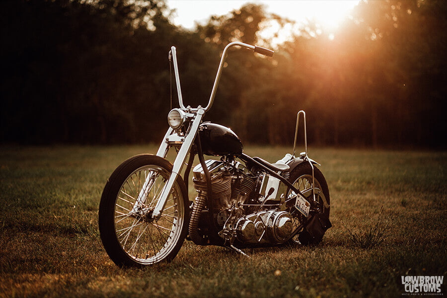 Custom panhead chopper on sale