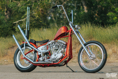 Lowbrow Spotlight: Meet Rawhide Cycles And Their 1966 Harley-Davidson FLH Born Free 12 Chopper