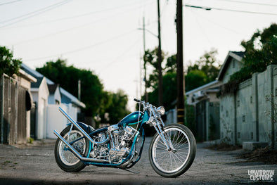 Lowbrow Spotlight: Meet Ben "The Boog" Zales and His 1963 Harley-Davidson Panhead Chopper