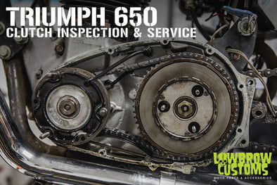 Triumph 650 Clutch Inspection and Service