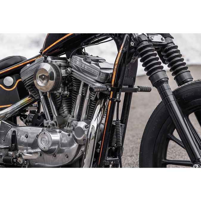 Highway Pegs - Harley-Davidson Sporsters - Black Powdercoat