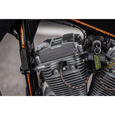 Highway Pegs - Harley-Davidson Sporsters - Black Powdercoat