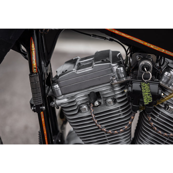 Highway Pegs - Harley-Davidson Sporsters - Black Powdercoat