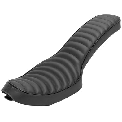 Sporty 2-Up Seat - Black Arched Pleat - 2004-2021 (Excl. 2007-09) Harley-Davidson Sportsters