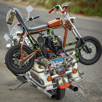 Deluxe Lowbrow Customs Ratcheting Tie-Downs With Soft Straps