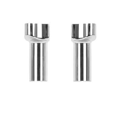 3-1/2 inch Forged Aluminum Handlebar Risers - Chrome