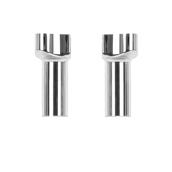 3-1/2 inch Forged Aluminum Handlebar Risers - Chrome