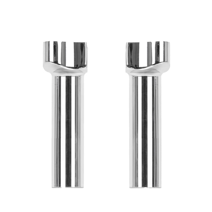 5-1/2 inch Forged Aluminum Handlebar Risers - Chrome