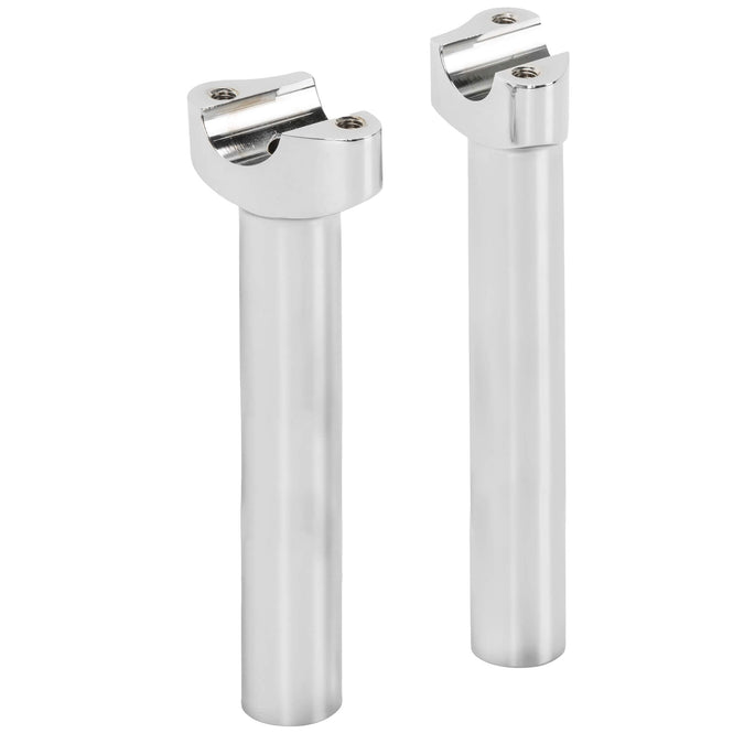 8 inch Forged Aluminum Handlebar Risers - Chrome