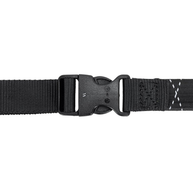 The Ultimate Adjustable Cargo Straps Twin Pack - 18"-60" x 1" - Black w/Reflective Tracer