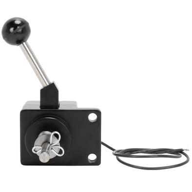 Lever Action Starter Solenoid 1965-1986 Harley-Davidson Big Twin 4 Speed 1984-1988 Softail - Black