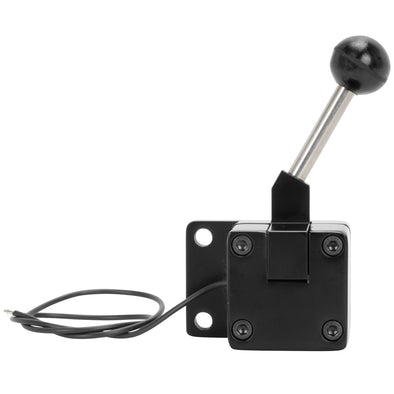 Lever Action Starter Solenoid 1965-1986 Harley-Davidson Big Twin 4 Speed 1984-1988 Softail - Black