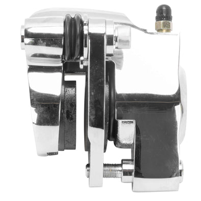 Front Brake Single Piston Caliper Assembly 1988-2006 Harley-Davidson FXSTS - Chrome