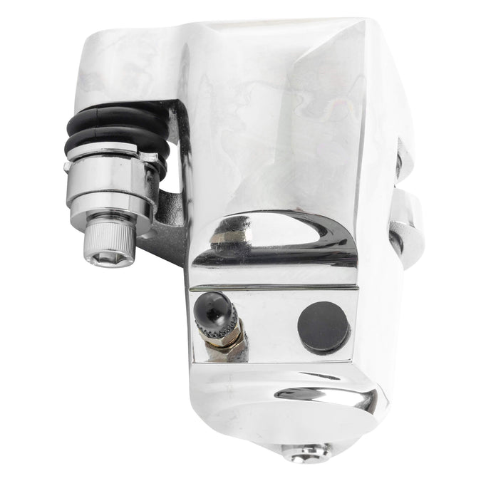 Front Brake Single Piston Caliper Assembly 1988-2006 Harley-Davidson FXSTS - Chrome
