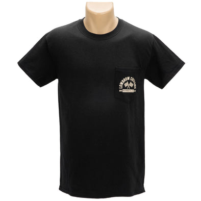 Bonneville Salt Flats 2024 Racing Support Pocket T-Shirt - Black