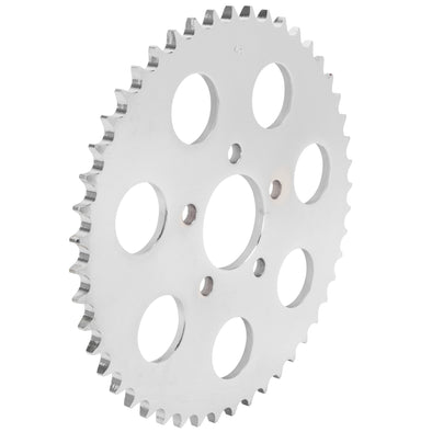 Replacement Chain Conversion Sprocket - Chrome - 48 Tooth - Harley-Davidson Sportster 2000-Up Dyna 2006-Up