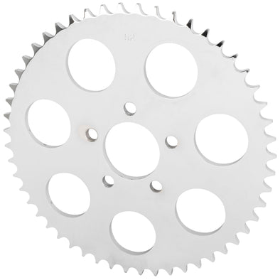 Replacement Chain Conversion Sprocket - Chrome - 52 Tooth - Harley-Davidson Sportster 2000-Up Dyna 2006-Up