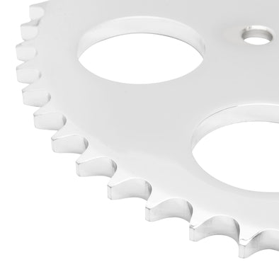 Replacement Chain Conversion Sprocket - Chrome - 52 Tooth - Harley-Davidson Sportster 2000-Up Dyna 2006-Up