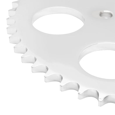 Replacement Chain Conversion Sprocket - Chrome - 53 Tooth - Harley-Davidson Sportster 2000-Up Dyna 2006-Up