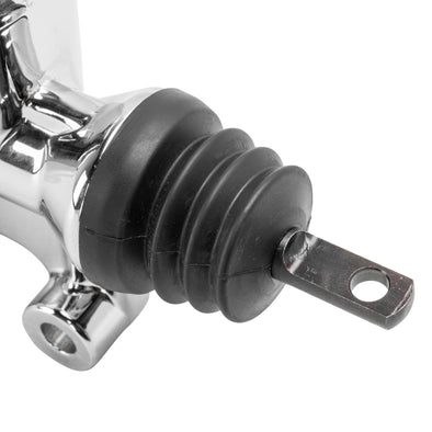 Rear Brake Master Cylinder Assembly - Chrome - 2008-2021 Harley-Davidson FLHT/FLHX/FLHR/FLTR/FLTRX/FLTRU/FLTRK