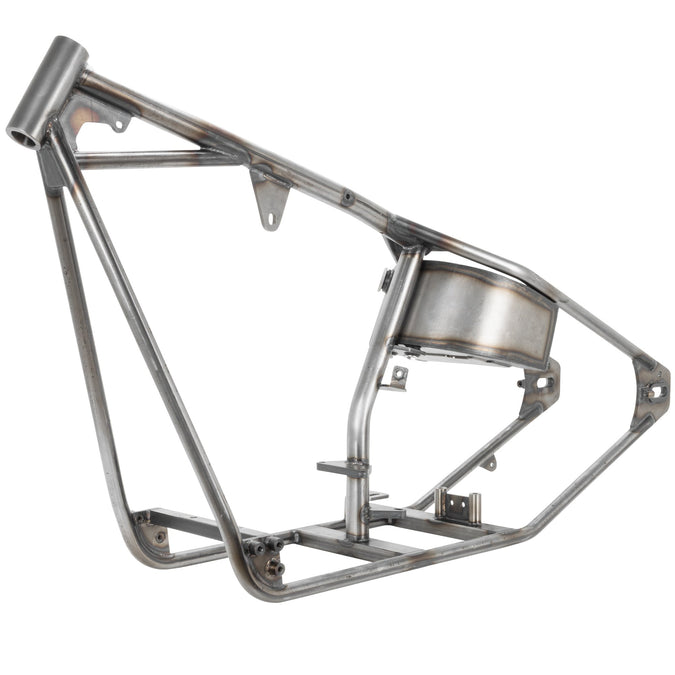 Full Rigid Frame 1984-1999 Harley-Davidson Big Twin 4 Speed Evo - Sporty Tank Mounts - Horseshoe Oil Tank