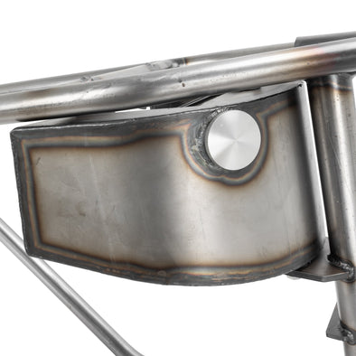 Full Rigid Frame 1984-1999 Harley-Davidson Big Twin 4 Speed Evo - Frisco Tank Mounts - Horseshoe Oil Tank