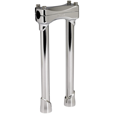 Murdock Risers - Chrome - 12 inch