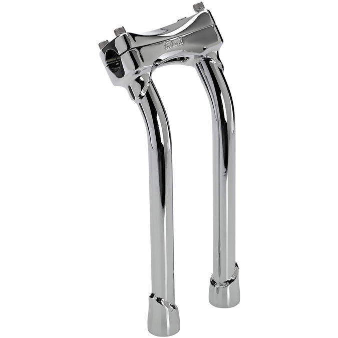 Murdock Pullback Risers - Chrome - 12 inch