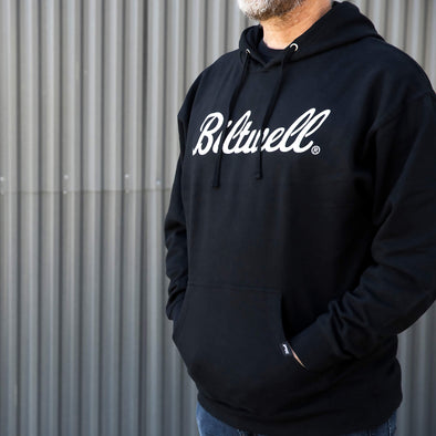 Script Pullover Hooded Sweatshirt