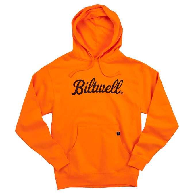 Hi-Viz Script Pullover Hooded Sweatshirt