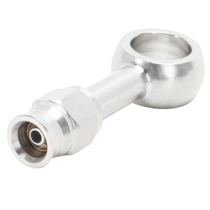 Straight 7/16 inch/14mm Compression Banjo Fitting - Stainless