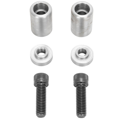 Sissybar Mounting Kit - 3/8-16 Thread - Mild Steel