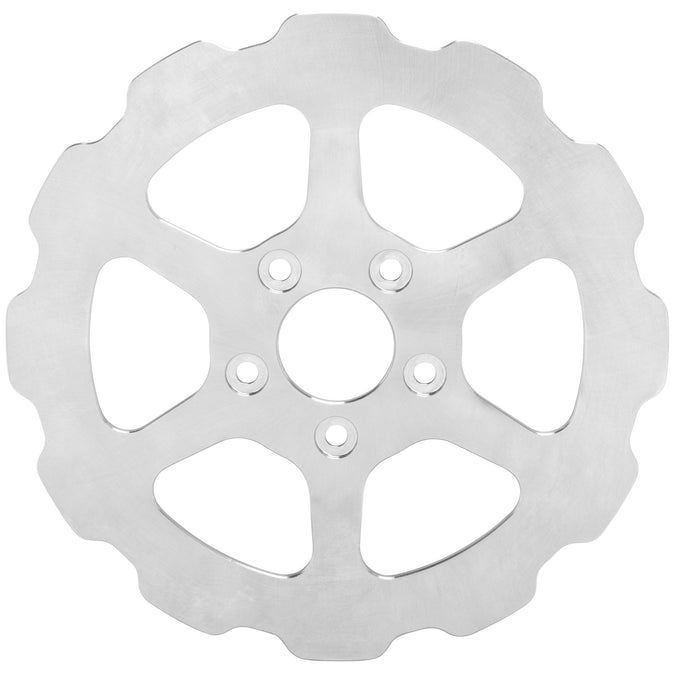 Antihero Stainless Steel Front Brake Rotor - 11.5 inches Pre-1999 Harley-Davidson Models No Speedo Drive