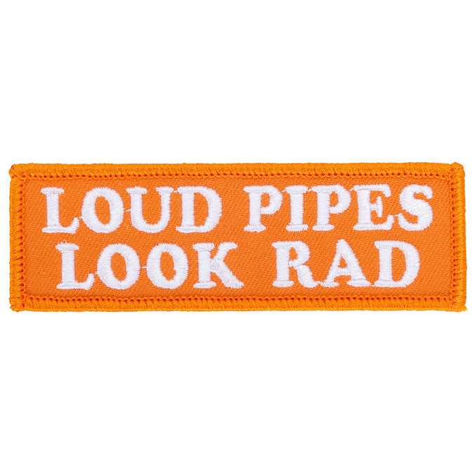 Loud Pipes Patch - Orange