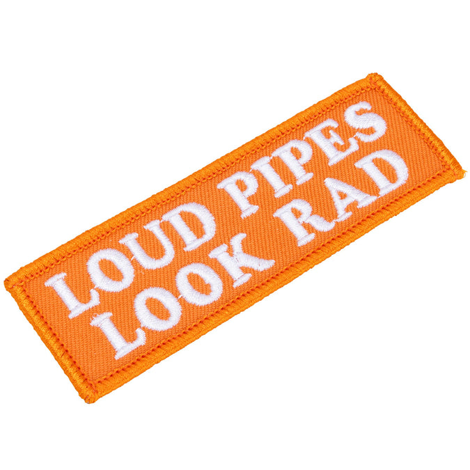 Loud Pipes Patch - Orange